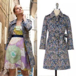 Anthropologie Elevenses Galjevica Spring Rain Trench Coat 8